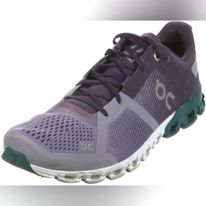 On Cloud Cloudflow Purple Teal Running Sneakers Tennis Shoes Women 7.5 or Men 6